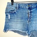 sts blue Light Wash Denim High Rise Cut Off Jean Shorts Photo 1