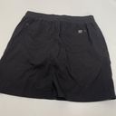 L.L.Bean  Women's Stretch Pocket Skirt Athletic Casual Active Skort Black Medium Photo 3