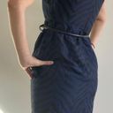 Ali Ro Blue & Black Striped  Dress Size 2 Photo 2