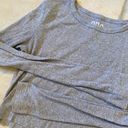 Urban Outfitters BDG Grey Rib Long Sleeve Top Photo 2