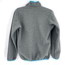 Patagonia  Women's Synchilla Snap-T Fleece Mock Neck Pullover Jacket Gray Size XS Photo 1