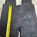 Gymshark  Adapt Animal Print Seamless Leggings size Large Grey Gray High rise Photo 5