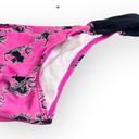 Joe Boxer new  ☼ Unicorn Print 2 Piece String Bikini Set ☼ Hot Pink Black ☼ XS Photo 7