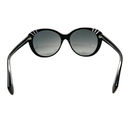 Alexander McQueen  Black & Clear Oversized Cat Eye Sunglasses w/ case  4231/S Photo 5