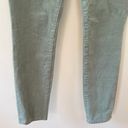 Pilcro Anthropologie NEW High Rise Stretch Corduroy Skinny Jeans Mint Green Photo 2