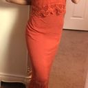 Francesca's Maxi Rust Dress Photo 0