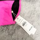 PilyQ  NEO BLOCK PIPED BANDED TEENY Bikini Bottom Pink Black Small S NWT Photo 4