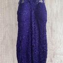 Sequin Hearts EUC!  Cobalt Blue Sequin Size 9 Photo 0