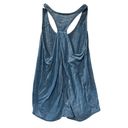 Lululemon  Women's Essential Tank Heathered Brilliant Blue Sz 8 Photo 3