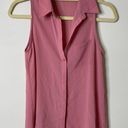 Full Tilt Essentials by  Pink Sleeveless Blouse XS Photo 0