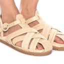 Farm Rio Raffia Zig Zag Woven Sandals Size 10 NWT Photo 3