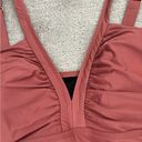 Alex Marie  Padded V neck Tankini Mauve Bathing Suit Size Large Photo 4