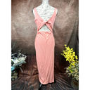 l*space  Nico Ribbed Cut Out Dress - Coral - size XL Reversible Photo 9