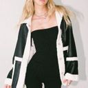 Princess Polly Lexie Black & White Faux Leather Shearling Oversized Jacket L/XL Photo 8