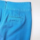 Banana Republic Stretch Pencil Skirt Aqua Blue Cotton Blend 6 Photo 8