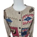 Northern Reflections Vintage  Seasons Fall Spring Knit Cable Cardigan Sweater Photo 1