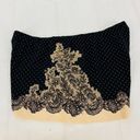 Commando  Antique Lace Print Boxer Short Cream Black Size Large Photo 1