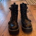 Wild Pair Arriele Platform Combat Boots Photo 0