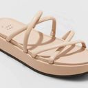 A New Day  Tan Dory Strappy Platform Sandals Photo 0