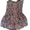 Stradivarius  boho print shorts jumper with spaghetti straps and pockets size s Photo 0