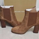 Michael Kors MICHAEL  Women’s Lottie Suede Bootie - Size 7 M   CAROB  40FLTHEES Photo 2