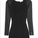 L'Agence NWT L’Agence mesh sleeve body con black dress Photo 1