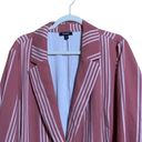 Torrid  Womens Plus Size 3X Multicolor Stripe Blazer Jacket Photo 1