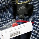 J.Crew NWT  Wool Topcoat in Navy Ivory Plaid Coat 0 Photo 3