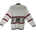 Krass&co Original Russ Sport  Vintage NWT Mock Neck Multicolor Ski Sweater Size PL Photo 1