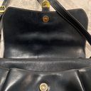 Gucci  Leather Shoulder Bag, in Deep Navy with Gold Tone Photo 13