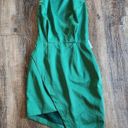 Elliatt  Camo Dress in Forest Green Halter Open Back NWT Size XS Sleeveless Satin Photo 1