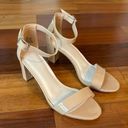 David's Bridal NWOT nude sandals Photo 2