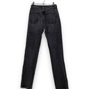 Reformation  Harley Jeans Slim Fit Studded High Rise In Pacific Faded Black 25 Photo 3