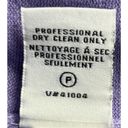 Diane Von Furstenberg  DVF Ballerina Wrap Size P Silk Cashmere Sweater Purple Photo 8