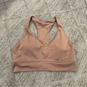 Balance Athletica  Light Pink Vneck Sports Bra Medium M Photo 0