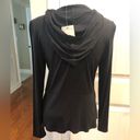 Sweaty Betty NWT  Tori Twist Front Hooded Pullover in Black Photo 3