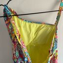 Bleu Rod Beattie New!  One Shoulder Boho Paradise Swim Suit Photo 4