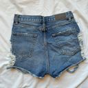 Carmar Denim Carmar by LF NWOT heavily Distressed denim shorts with a raw hem Photo 1