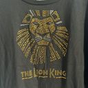 NWT  The Lion King Disney Theatrical Group Lion Head Rhinestone Tee Black Photo 2