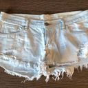 Gilly Hicks Light wash distressed jean shorts Photo 0