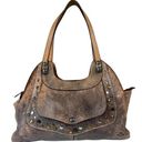 Patricia Nash  Ergo Chocolate Distressed Satchel Photo 0