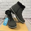 Jbu by Jambi Blue Creek Water Resistant Boots Faux Fur Side Zip Black 9.5 NEW Photo 1