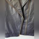 Universal Threads Universal Thread Black Faux Leather Jacket Size Small Photo 4