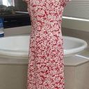 Burberry  London 100% silk midi floral logo dress made  italy sz 10 RARE PRINT . Photo 15