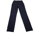 Spanx  Small Tall Polished Ankle Slim Straight Pants Navy Blue Women's Cropped Photo 2