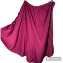 Guess by Marciano Asymmetrical Skirt Burgundy Red Pink Womens Size Medium Photo 0