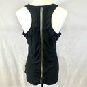 Avia  black shirred racer back active tank top size medium Photo 3