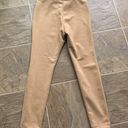 T Tahari  Faux Leather Straight Leg Sesame Pants Sz Small NWT Photo 4