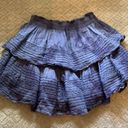 Aerie  rock and ruffle skirt l size s l tie dye blue l Photo 1