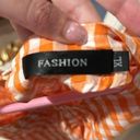 Amazon Orange gingham dress Photo 3